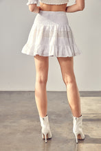 Load image into Gallery viewer, Lace Trim Detail Skirt
