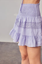 Load image into Gallery viewer, Lace Trim Detail Skirt
