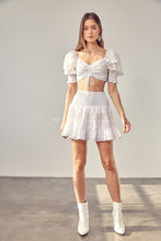Load image into Gallery viewer, Lace Trim Detail Skirt

