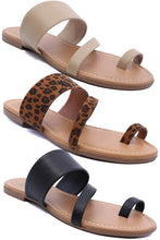Load image into Gallery viewer, Toe ring Slide Sandal
