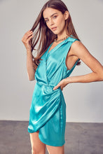 Load image into Gallery viewer, Collar Wrap Dress
