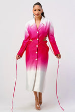 Load image into Gallery viewer, Color Gradient Spring Trench Coat
