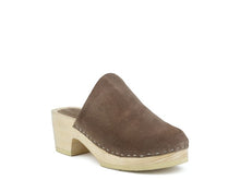 Load image into Gallery viewer, RAG &amp; CO DARCIE Taupe Suede Clogs
