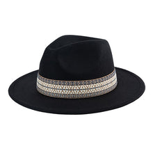 Load image into Gallery viewer, BOHO Emboidered Fedora  Hat
