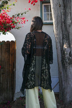 Load image into Gallery viewer, Floral Lace Textured Kimono
