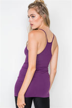 Load image into Gallery viewer, Spaghetti Straps Stretchy Cami Long Top
