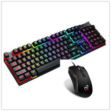 Load image into Gallery viewer, Gaming Usb Luminous Wired Floating Manipulator Keyboard
