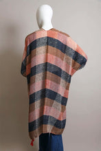 Load image into Gallery viewer, Multi Buffalo Checkered Kimono
