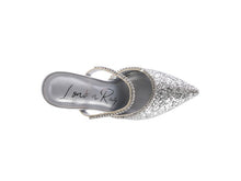 Load image into Gallery viewer, IRIS Glitter Spool Heel Sandal
