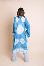 Load image into Gallery viewer, Tie-Dye Longline Kimono with Full Sleeves
