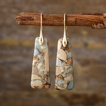 Load image into Gallery viewer, Copper Natural Stone Earrings
