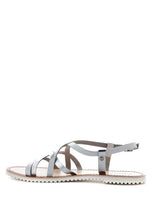 Load image into Gallery viewer, JUNE STRAPPY Flat Leather Sandals
