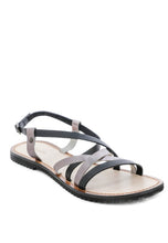 Load image into Gallery viewer, JUNE STRAPPY Flat Leather Sandals
