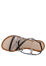 Load image into Gallery viewer, JUNE STRAPPY Flat Leather Sandals
