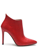 Load image into Gallery viewer, LOLITA WOVEN TEXTURE STILETTO BOOT
