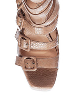 Load image into Gallery viewer, London Rag Sarouchi Caged High Heel Buckle Sandals
