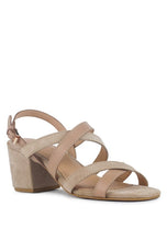 Load image into Gallery viewer, MON LAPIN High Block Heel Leather Sandals
