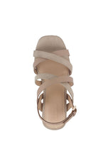 Load image into Gallery viewer, MON LAPIN High Block Heel Leather Sandals
