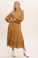 Load image into Gallery viewer, Feminine Boho Inspired Maxi Woven Dress
