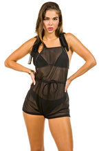 Load image into Gallery viewer, Two Piece Swimsuit with Jumpsuit Coverup
