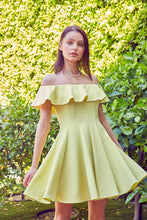 Load image into Gallery viewer, A Line Ruffle Dress
