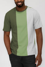 Load image into Gallery viewer, 4 Colors - Weiv Mens Color Block T Shirt
