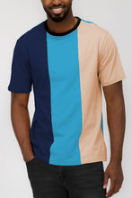 Load image into Gallery viewer, 4 Colors - Weiv Mens Color Block T Shirt
