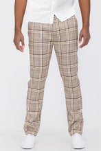 Load image into Gallery viewer, Weiv Mens Plaid Trouser Pants
