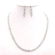 Load image into Gallery viewer, Rhinestone Luxury Necklace Set
