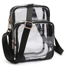 Load image into Gallery viewer, See Thru Multi Compartment Crossbody Bag
