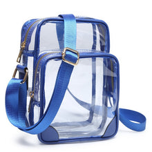 Load image into Gallery viewer, See Thru Multi Compartment Crossbody Bag
