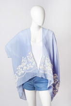 Load image into Gallery viewer, Floral Embroidered Stitch Kimono
