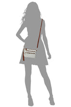 Load image into Gallery viewer, Monogram Multi Zip Clutch Crossbody Bag Wristlet
