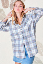 Load image into Gallery viewer, Plaid Button Down Pocket Shirt
