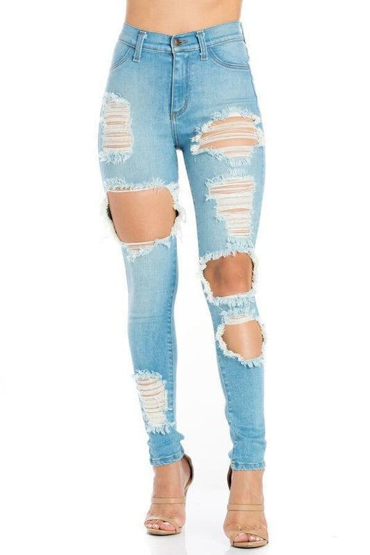 Lauren High Rise Skinny Jeans