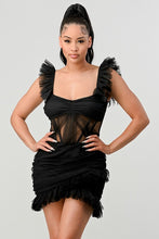 Load image into Gallery viewer, Be Adorable Ruffle Mini Dress
