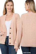 Load image into Gallery viewer, Viscose Sweater Cardigan
