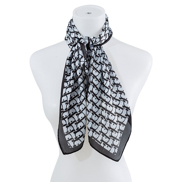 Versatille Luxury Pattern Silk Scarf