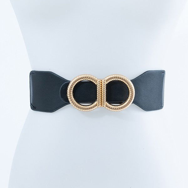 Chic Double Knot PU Leather Fashion Belt