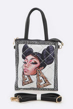 Load image into Gallery viewer, Crystal Embellished Cool Girl Convertible Bag
