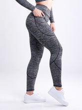 Load image into Gallery viewer, High-Waisted Classic Gym Leggings w Pockets
