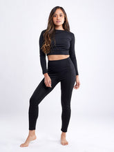 Load image into Gallery viewer, High-Waisted Classic Gym Leggings w Pockets
