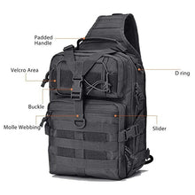 Load image into Gallery viewer, Tactical Military Medium Sling Range Bag
