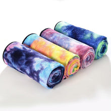 Load image into Gallery viewer, Tie Dye Toga Mat Towel with Slip-Resistant Grip
