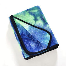 Load image into Gallery viewer, Tie Dye Toga Mat Towel with Slip-Resistant Grip
