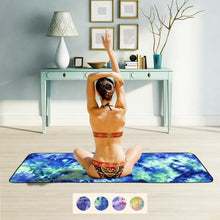 Load image into Gallery viewer, Tie Dye Toga Mat Towel with Slip-Resistant Grip
