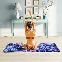 Load image into Gallery viewer, Tie Dye Toga Mat Towel with Slip-Resistant Grip
