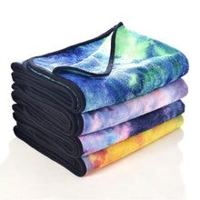 Load image into Gallery viewer, Tie Dye Toga Mat Towel with Slip-Resistant Grip
