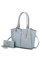 Load image into Gallery viewer, MKF Ivy Tote Handbag with Wallet Crossover by Mia
