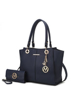 Load image into Gallery viewer, MKF Ivy Tote Handbag with Wallet Crossover by Mia
